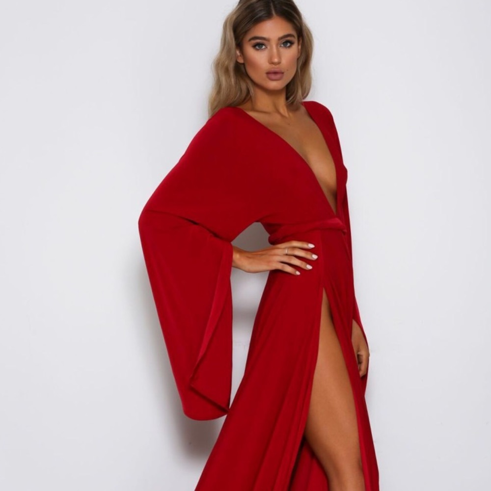 NWT Abyss by Abby Sheri dress XS in red